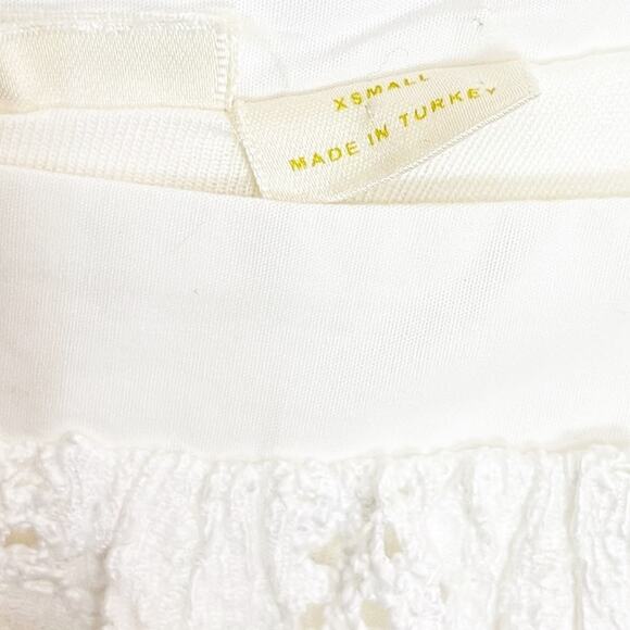 Anthropologie Maeve White Eyelet Dress - Picture 5 of 11